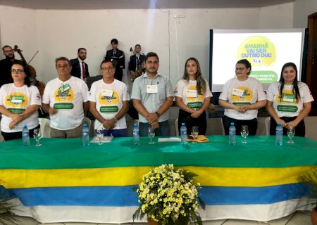 Conferência Municipal de Saúde aconteceu na tarde desta sexta-feira.