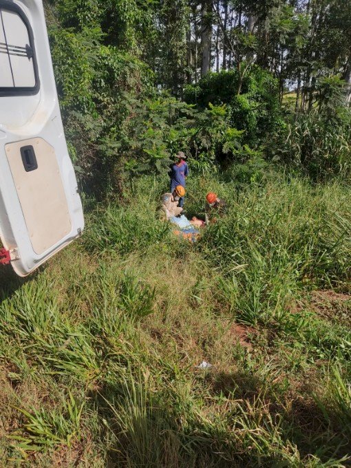 Ivinhema - Acidente na BR -376 deixa um motociclista com ferimentos graves.