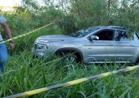 Motorista executado com vários tiros na BR-163 em Dourados.