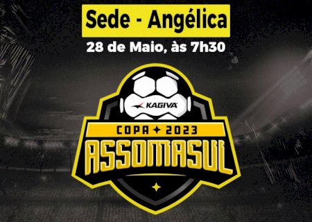 Etapa da Copa Assomasul acontece neste domingo no estádio municipal.