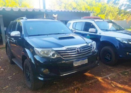 Angélica - 8° Batalhão de Polícia Militar prende dois homens por receptação em Ipezal.