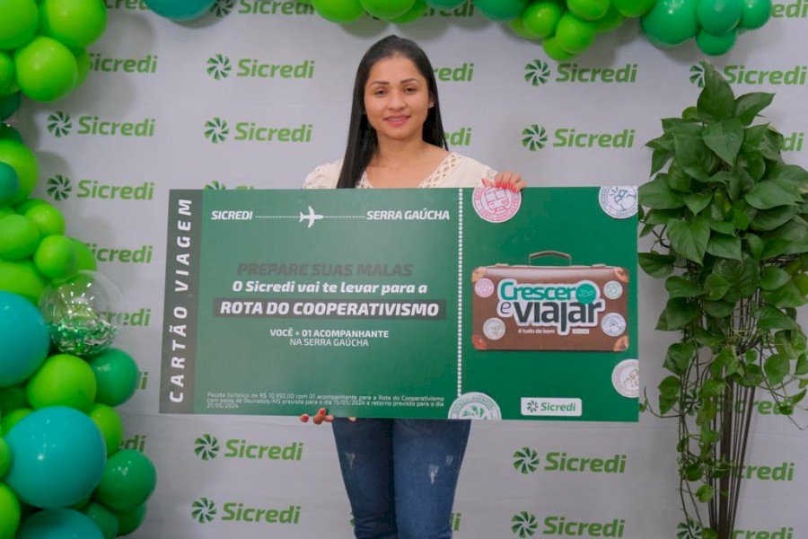 Sicredi Centro-Sul MS/BA sorteia ganhadores da promoção Crescer e Viajar é tudo de bom