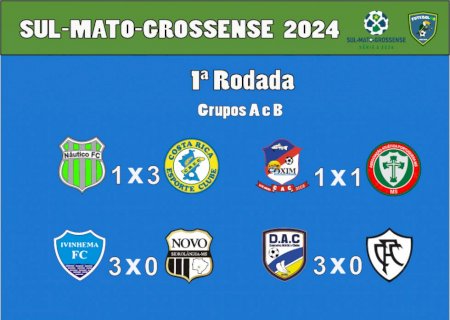 Ivinhema faz 03 no Novo no Saraivão