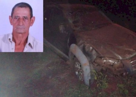 Motorista perde controle da direção e morre ao capotar Strada na BR-060