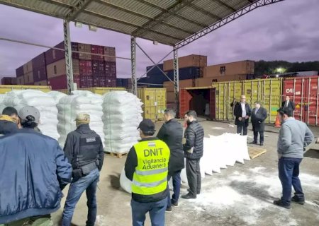Maior apreensão da história já contabiliza 4 toneladas de cocaína