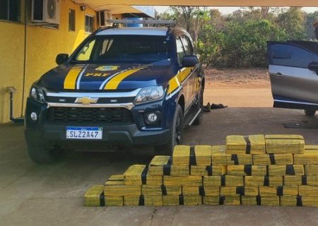 PRF apreende 455 Kg de maconha