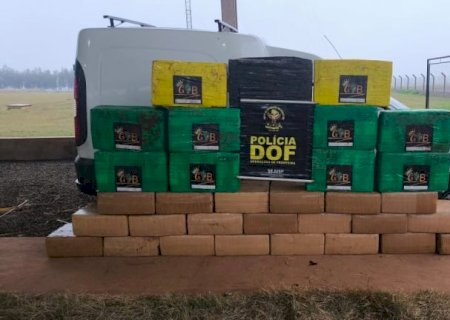 Veículo com mais de 700 quilos de maconha que seguia para Naviraí é apreendido pelo DOF