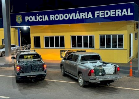 Novo recorde: PRF apreende 1,3 tonelada de cocaína