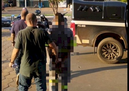 Ivinhema - Polícia Civil em ação conjunta com a PF, prende foragido da justiça condenado por roubo