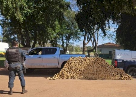 Polícia Militar Rural apreende veículo com 1,6 toneladas de drogas