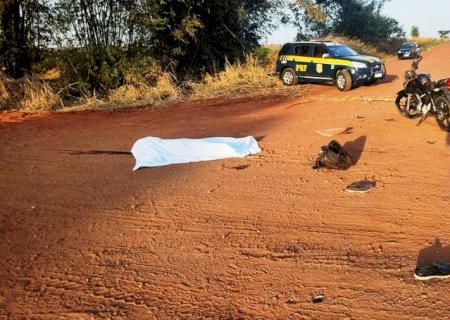 Ivinhema - Motociclista morre ao colidir em caminhão na BR -376