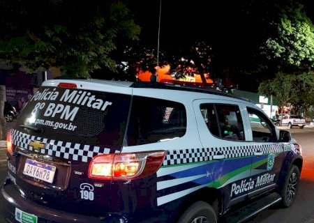 Polícia Militar conduz casal para a Delegacia após alteração em Nova Andradina