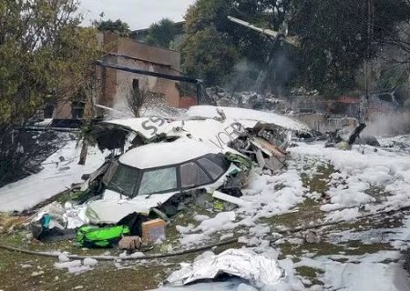 Veja lista de quem estava no avião que saiu de Cascavel e caiu em Vinhedo