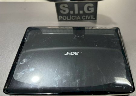 Ivinhema - Polícia Civil prende suspeito de furto e recupera objetos subtraídos