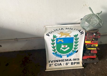 Ivinhema - Polícia Militar Apreende 28,850 Kg de Substância Análoga à Maconha em Imóvel em Construção