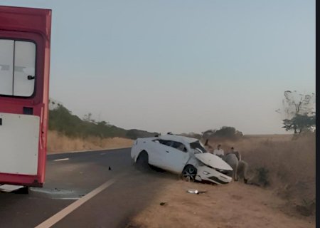 Acidente na MS-316, ceifa vida de jovem e deixa mais 3 feridos
