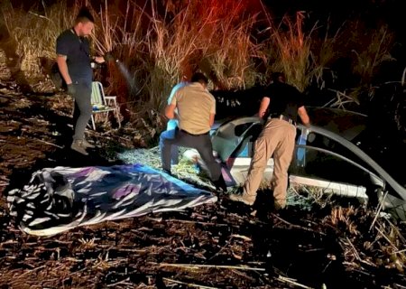 Idosa de 70 anos é a vítima de capotamento que deixou quatro feridos na BR-262