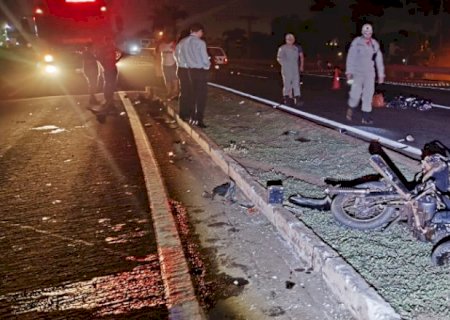 Motociclista morre após bater de frente contra caminhonete em Dourados