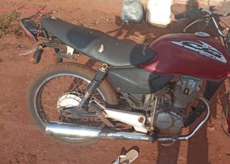 Ivinhema - Polícia Militar recupera motocicleta furtada