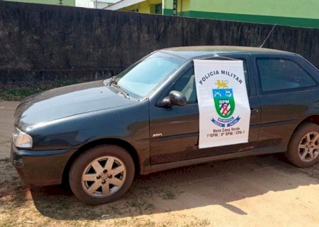 Em ação rápida, Polícia Militar recupera veículo roubado e prende autores em Nova Casa Verde