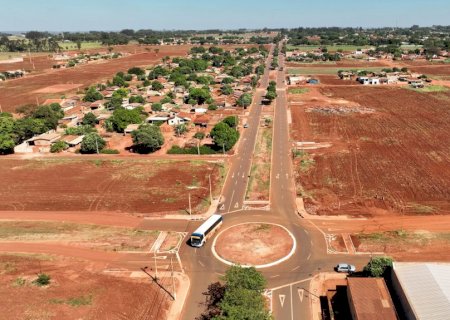 Angélica - Obra finalizada: Governo de MS conclui pavimentação de avenida e transforma infraestrutura