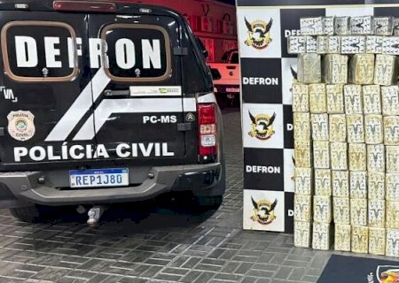 Batida policial fecha 'entreposto do pó' com 500kg de entorpecentes
