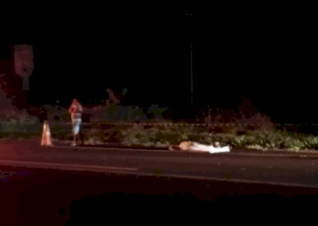 Mãe morre e filha fica ferida em acidente em Glória de Dourados na BR-376
