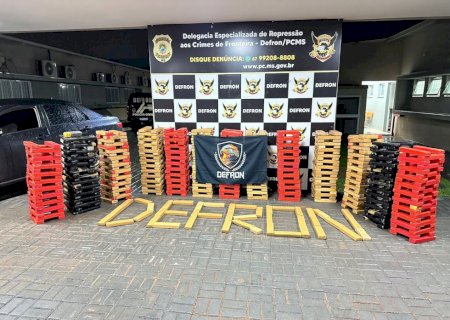 Polícia Civil apreende mais 700kg de maconha em galpão