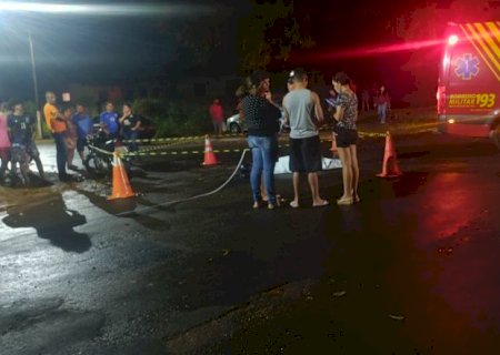 Ivinhema - Motociclista morre em acidente no bairro Piraveve