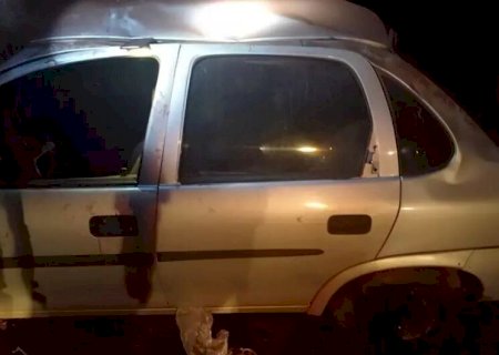 Capotamento mata mulher e deixa criança de dois anos ferida na MS-470