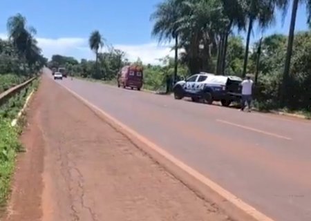 Atropelamento na Rodovia BR - 376, deixa uma fatal
