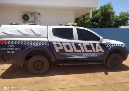 Homem destrói casa da esposa e agride policiais, mas acaba preso em Nova Alvorada do Sul