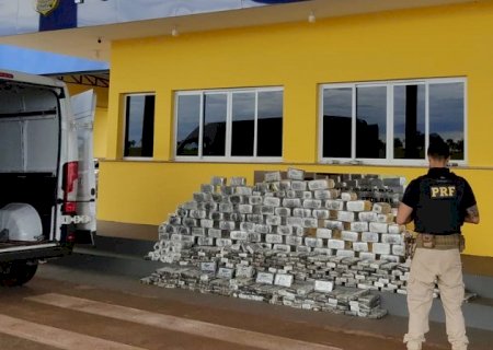 PRF apreende 657 Kg de cocaína