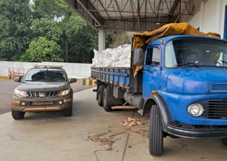 Caminhão que seguia para São Paulo com quase uma tonelada de defensivo agrícola ilegal é apreendido pelo DOF