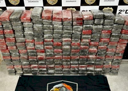 Polícia Civil apreende 222 tabletes de cocaína avaliados em aproximadamente 15 milhões