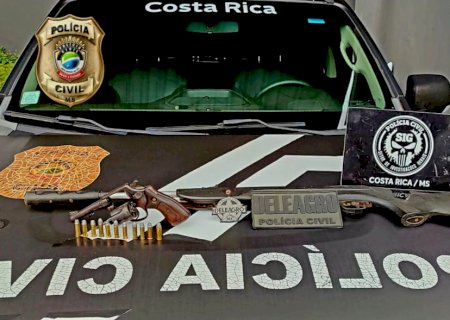 Polícia Civil apreende armas durante operação de carnaval