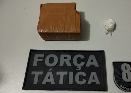 Polícia Militar prende homem por tráfico de drogas em Nova Andradina.