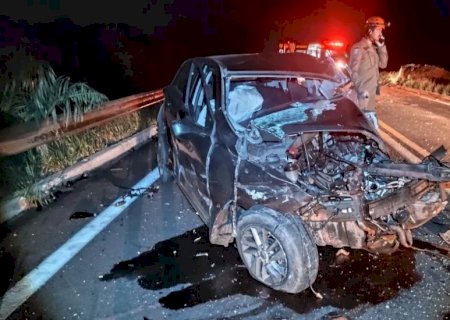 Acidente na MS-338 entre Bataguassu e Santa Rita do Pardo deixa uma mulher morta