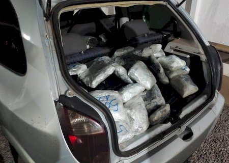 PRF apreende 357 Kg de maconha