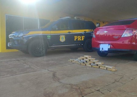 PRF apreende 25 Kg de cocaína