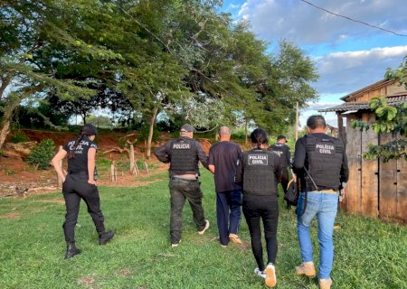 Polícia Civil do Mato Grosso do Sul e Polícia Civil do Paraná prendem autor de múltiplos estupros praticados no Paraná
