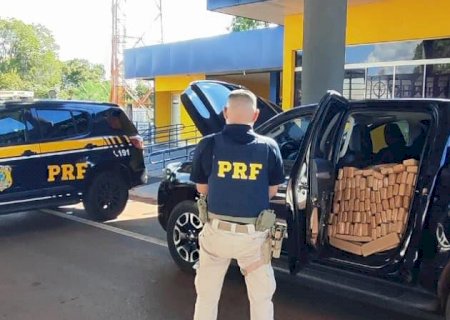 PRF apreende 2,8 toneladas de maconha em duas ocorrências na BR-267
