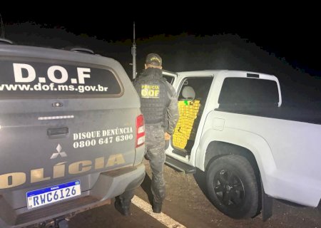 DOF apreende adolescente com mais de 800 quilos de droga
