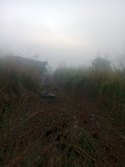 Tentativa de ultrapassagem com forte neblina, causa acidente entre duas carretas na MS-276 entre Batayporã e Anaurilândia