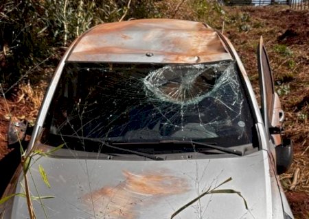Professor sobrevive a grave acidente na BR-060