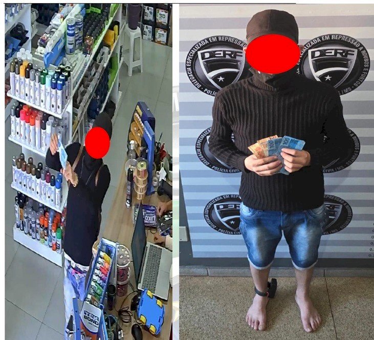 Polícia Civil prende homem que fabricava e passava notas falsas em comércios