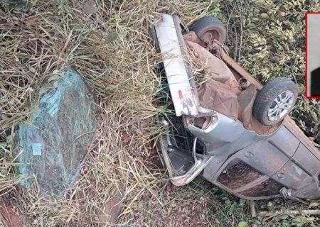 Taxista desaparecido é encontrado morto após capotar veículo na BR-158