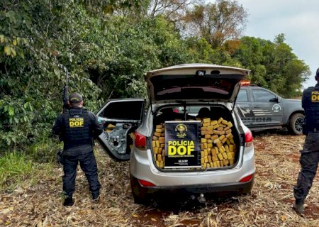 Jovem é preso transportando mais de 800 quilos de maconha