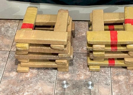 PM apreende mais de 30kg de maconha em Nova Andradina