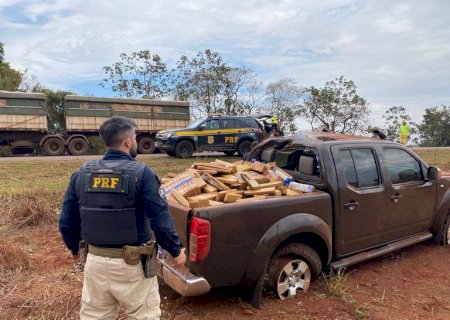 PRF apreende 703 Kg de maconha